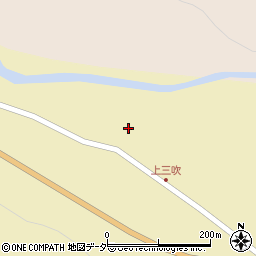 山梨県北杜市武川町三吹370周辺の地図