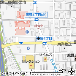 ファミリーマート三郷かまくら店周辺の地図