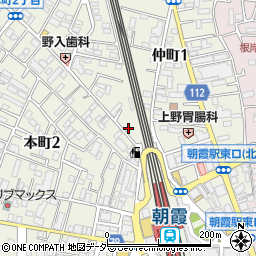 ＮＰＣ２４Ｈ朝霞駅南口パーキング周辺の地図