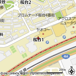 セリア千葉ニュータウン店周辺の地図