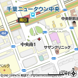 千葉ニュータウン駅前センタービル株式会社周辺の地図