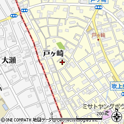 埼玉県三郷市戸ヶ崎3104周辺の地図