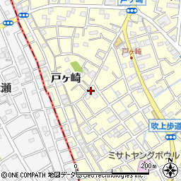 埼玉県三郷市戸ヶ崎3054周辺の地図