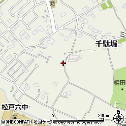 千葉県松戸市千駄堀1224周辺の地図