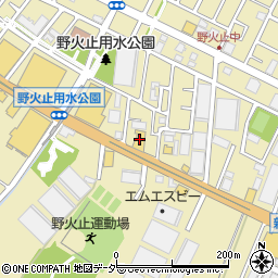 ＨｏｎｄａＣａｒｓ坂戸新座店周辺の地図