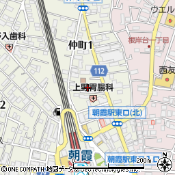 サイクルベースあさひ　朝霞店周辺の地図