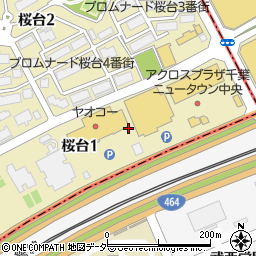 ステーキ宮 千葉ニュータウン店周辺の地図