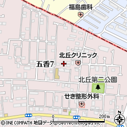 千葉県松戸市五香7丁目周辺の地図