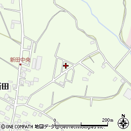 千葉県成田市新田204-33周辺の地図