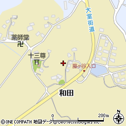 千葉県成田市和田周辺の地図