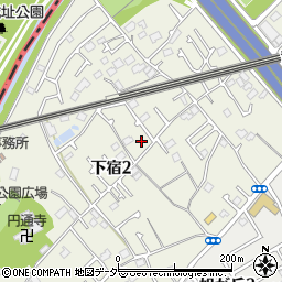 東京都清瀬市下宿2丁目487周辺の地図
