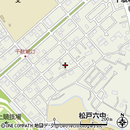 千葉県松戸市千駄堀1733周辺の地図