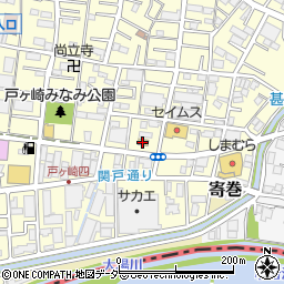 セブンイレブン三郷戸ヶ崎店周辺の地図