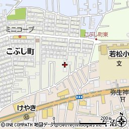 グループホーム　アンジューム所沢周辺の地図