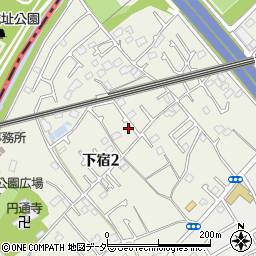 東京都清瀬市下宿2丁目486周辺の地図