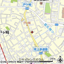 埼玉県三郷市戸ヶ崎2095周辺の地図