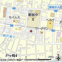 埼玉県三郷市戸ヶ崎2丁目795周辺の地図