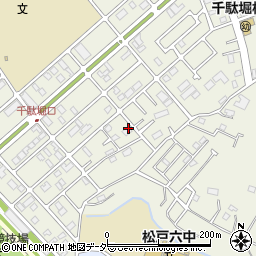 千葉県松戸市千駄堀1731周辺の地図