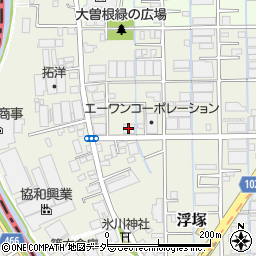 中央急送株式会社埼玉支店周辺の地図