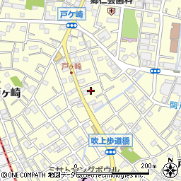 埼玉県三郷市戸ヶ崎2093周辺の地図