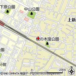 埼玉県所沢市上新井4丁目80-1周辺の地図