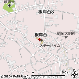 朝霞市根岸台保育園周辺の地図