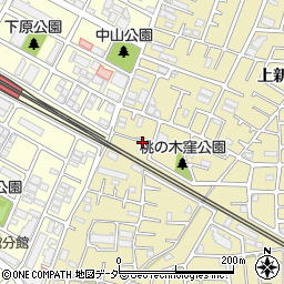 埼玉県所沢市上新井4丁目80-3周辺の地図