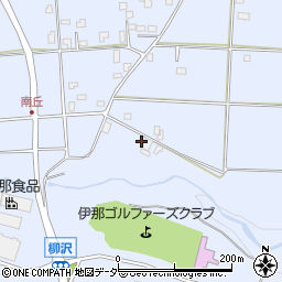 長野県伊那市西春近沢渡周辺の地図