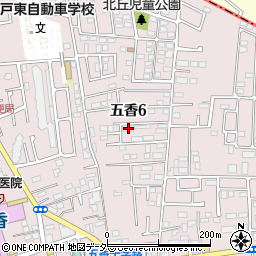 セントヒルズ五香Ａ棟周辺の地図