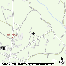 千葉県成田市新田204-14周辺の地図