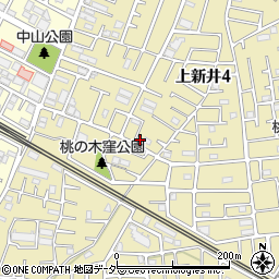 埼玉県所沢市上新井4丁目73-18周辺の地図