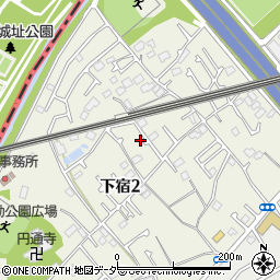 東京都清瀬市下宿2丁目486-4周辺の地図