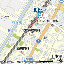 上本郷整骨院周辺の地図