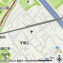 東京都清瀬市下宿2丁目485周辺の地図