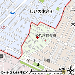 千葉県松戸市六高台西周辺の地図
