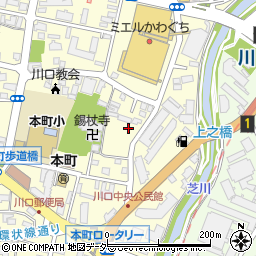 槙田塗料店周辺の地図