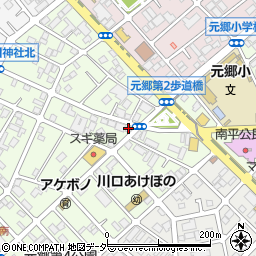 加賀屋精肉店周辺の地図