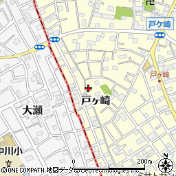 埼玉県三郷市戸ヶ崎3112-2周辺の地図
