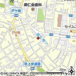埼玉県三郷市戸ヶ崎2089周辺の地図