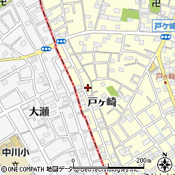 埼玉県三郷市戸ヶ崎3124周辺の地図