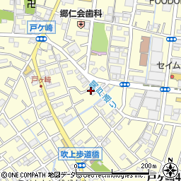 埼玉県三郷市戸ヶ崎2090-12周辺の地図