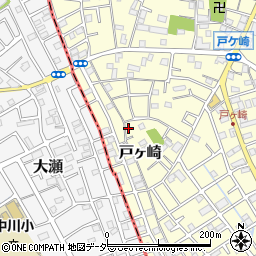埼玉県三郷市戸ヶ崎3112周辺の地図