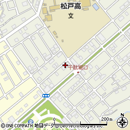 千葉県松戸市千駄堀1605周辺の地図