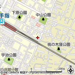 正道会館埼玉南支部周辺の地図