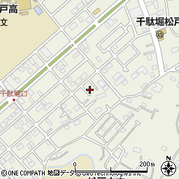 千葉県松戸市千駄堀1754周辺の地図