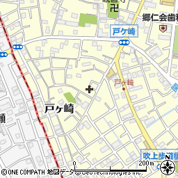 埼玉県三郷市戸ヶ崎3119周辺の地図