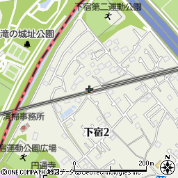 東京都清瀬市下宿2丁目503周辺の地図