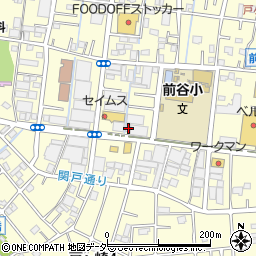 埼玉県三郷市戸ヶ崎2丁目630周辺の地図