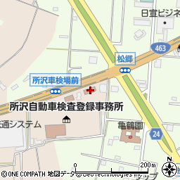 埼玉県所沢市牛沼690周辺の地図