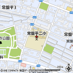 松戸市立常盤平第二小学校周辺の地図
